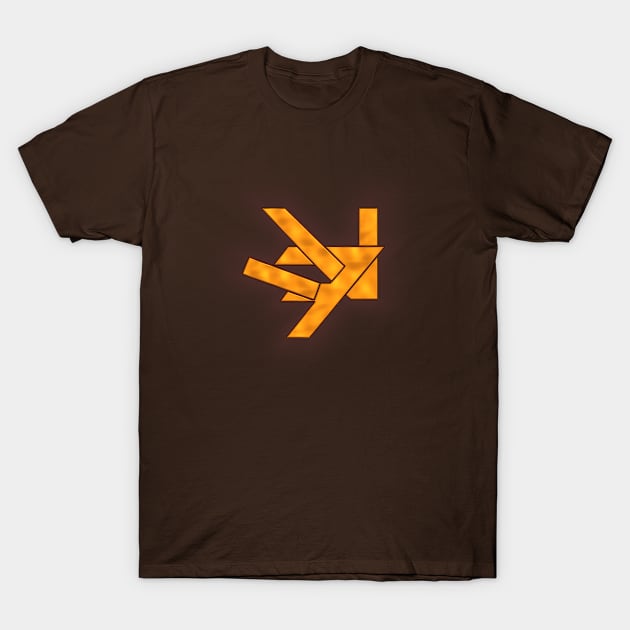 San Diego Aurebesh Logo C T-Shirt by Veraukoion